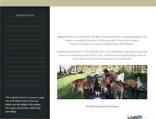 Tablet Screenshot of kennelrakkapalon.com